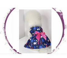 Load image into Gallery viewer, Dress - Cosmic Dress with Pink Bow
