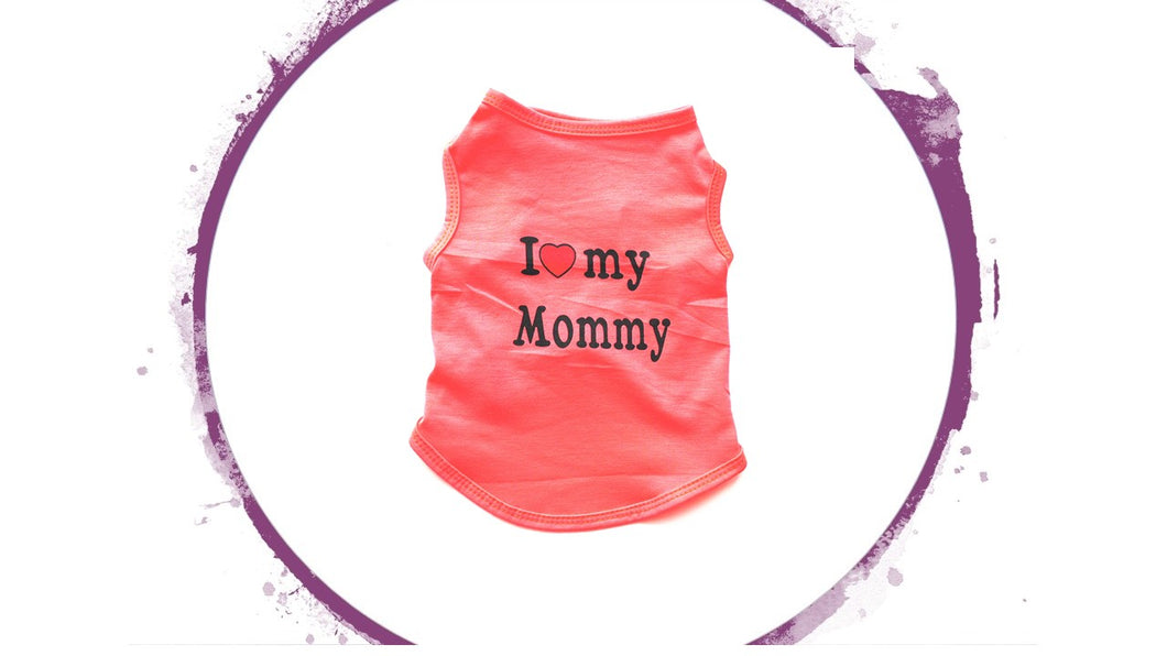Vest - I Love My Mommy Vest