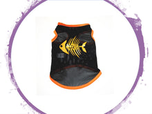 Load image into Gallery viewer, Vest/Mesh - Fish Bones Themed Vest
