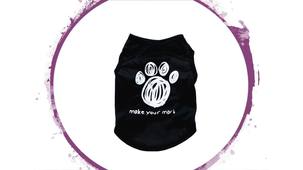 Vest - Make Your Mark with Paw Print Vest