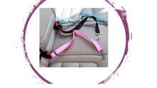 Load image into Gallery viewer, Dog Safety Adjustable Belt- Variety of Colours

